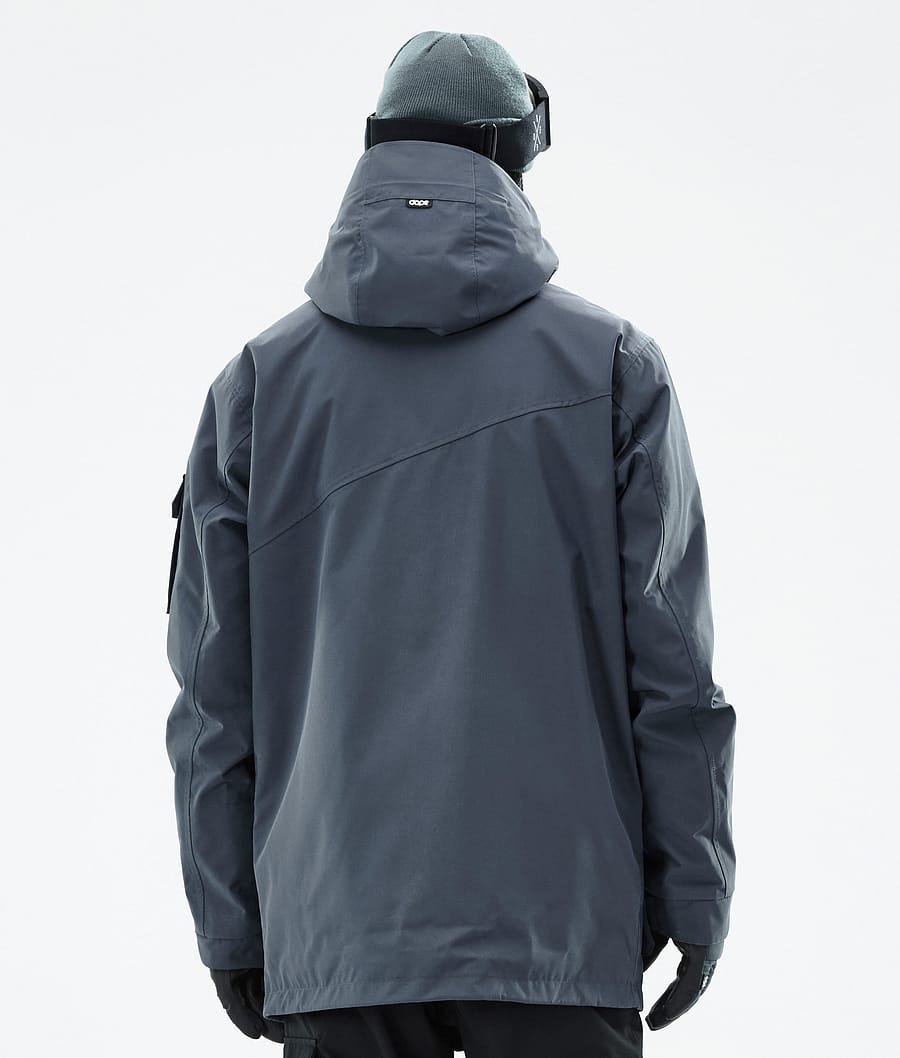 Adept Snowboard Jacket Men Metal Blue