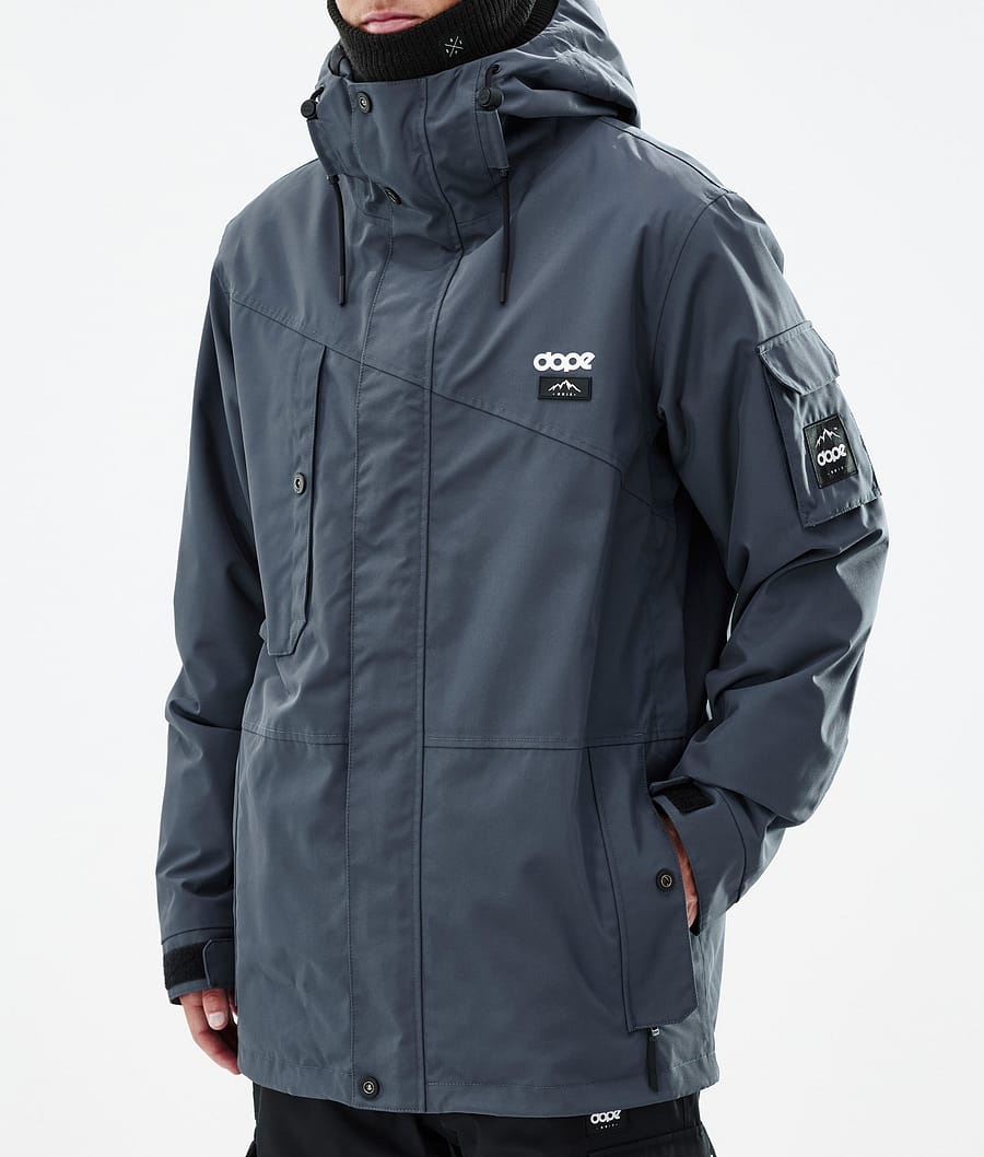 Adept Ski Jacket Men Metal Blue