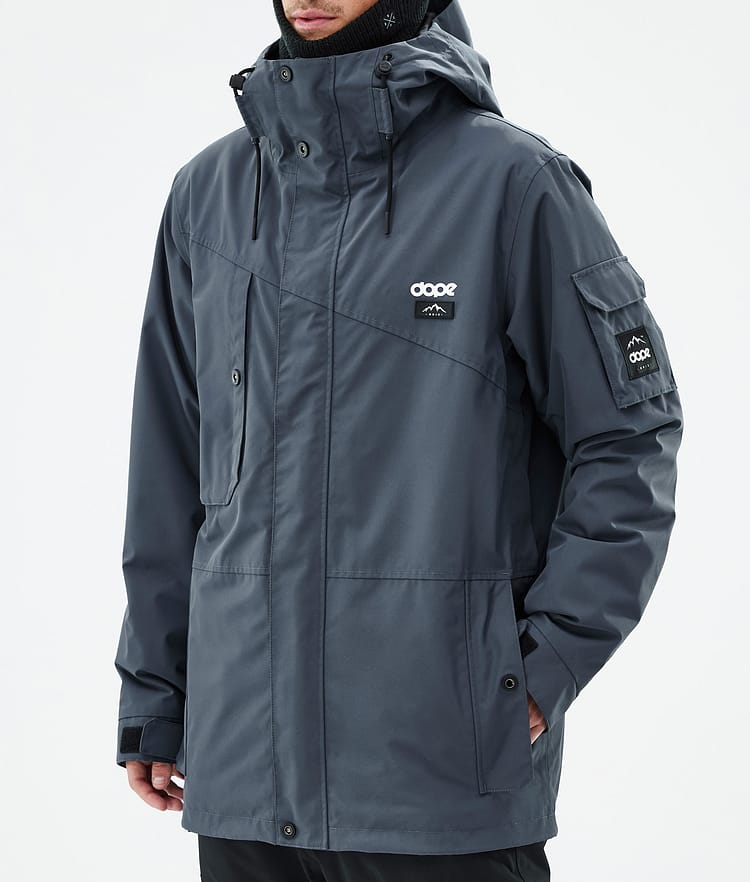 Adept Veste de Ski Homme Metal Blue