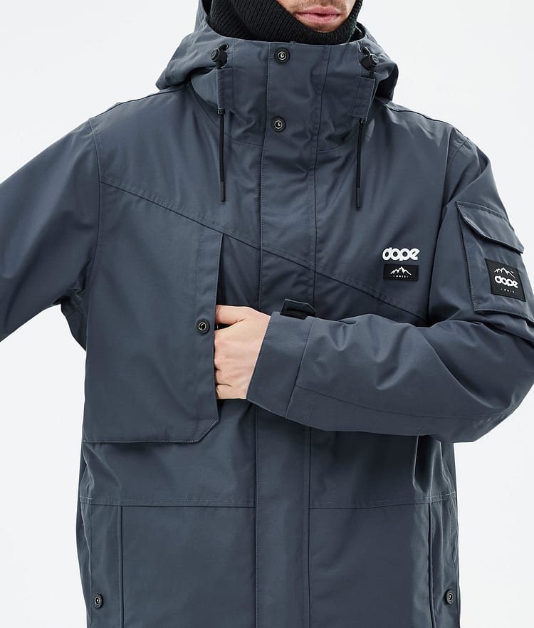 Adept Ski Jacket Men Metal Blue