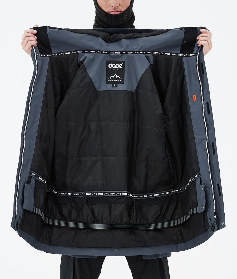 Adept Ski Jacket Men Metal Blue