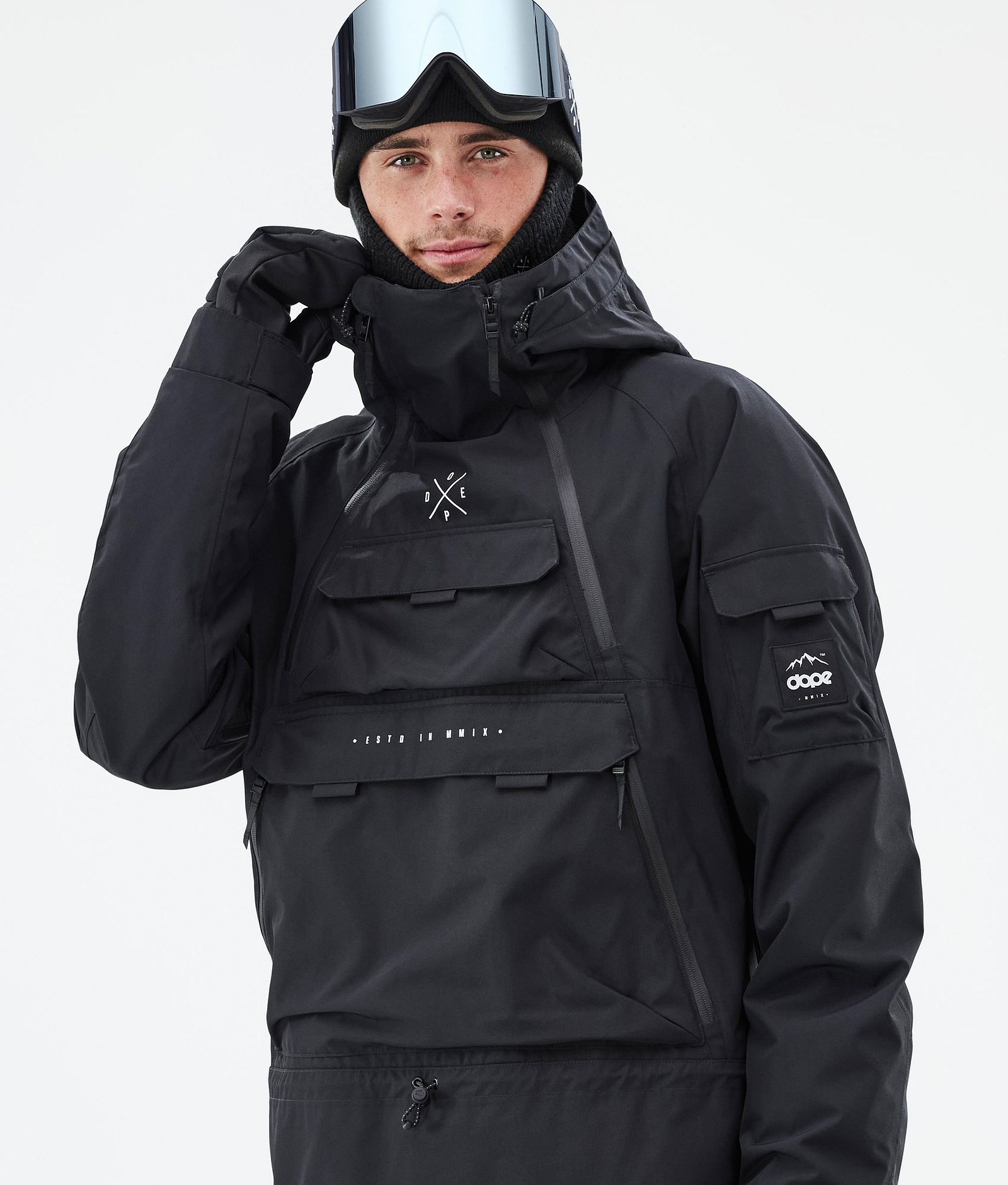 Akin Snowboard Jacket Men Black, Image 2 of 9