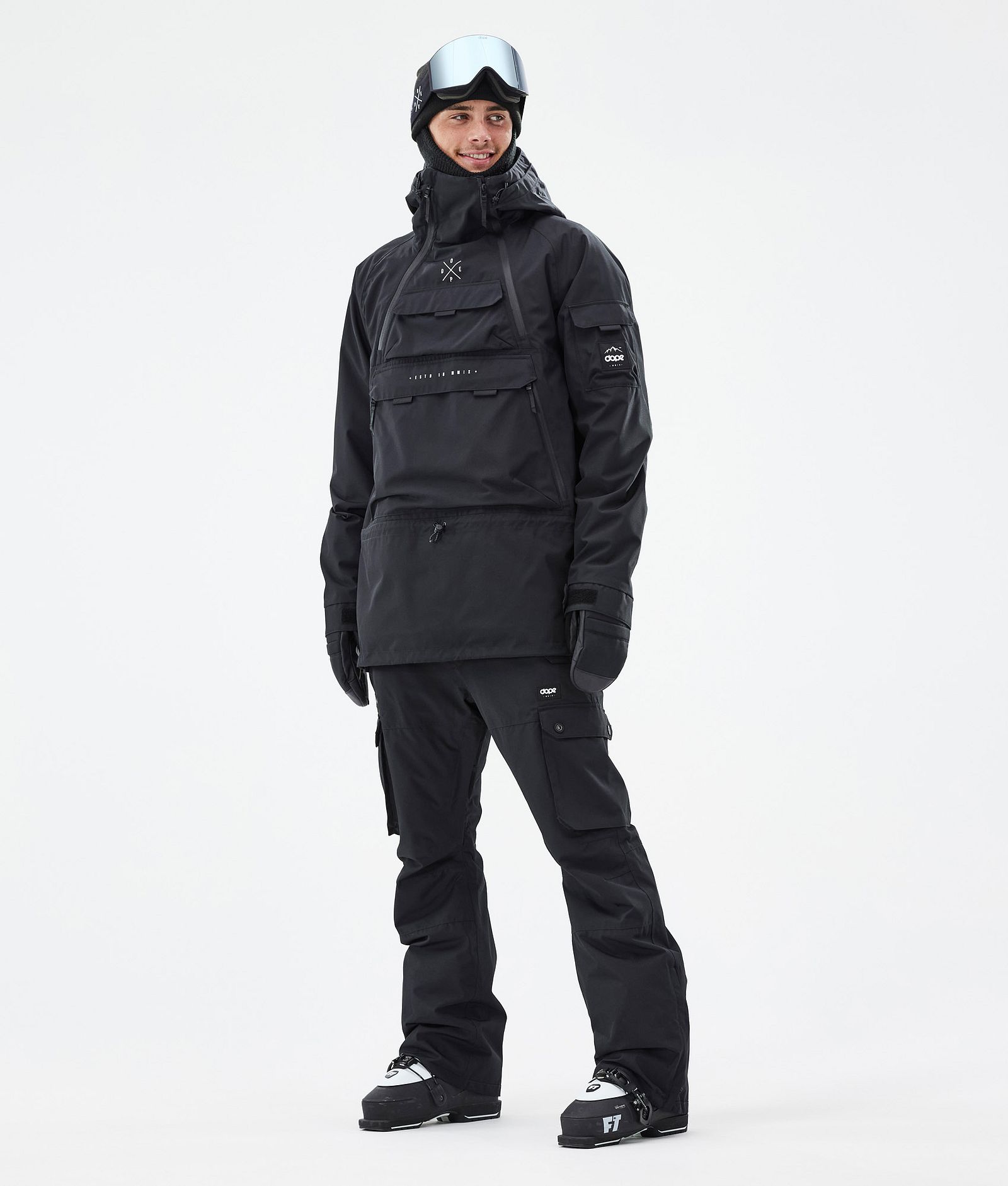 Akin Veste de Ski Homme Black, Image 3 sur 9