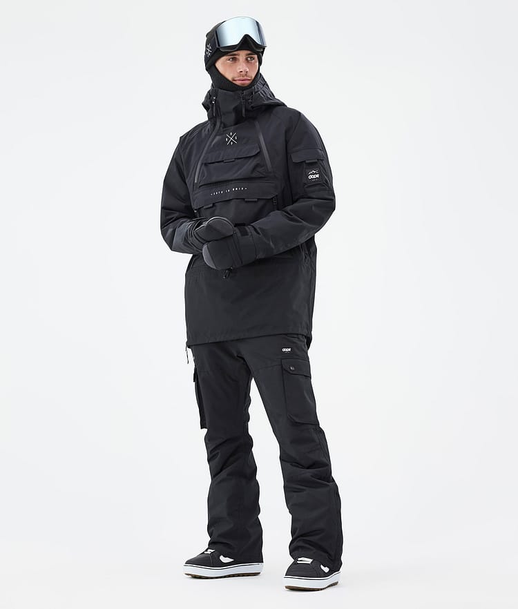 Akin Snowboard Jacket Men Black Renewed