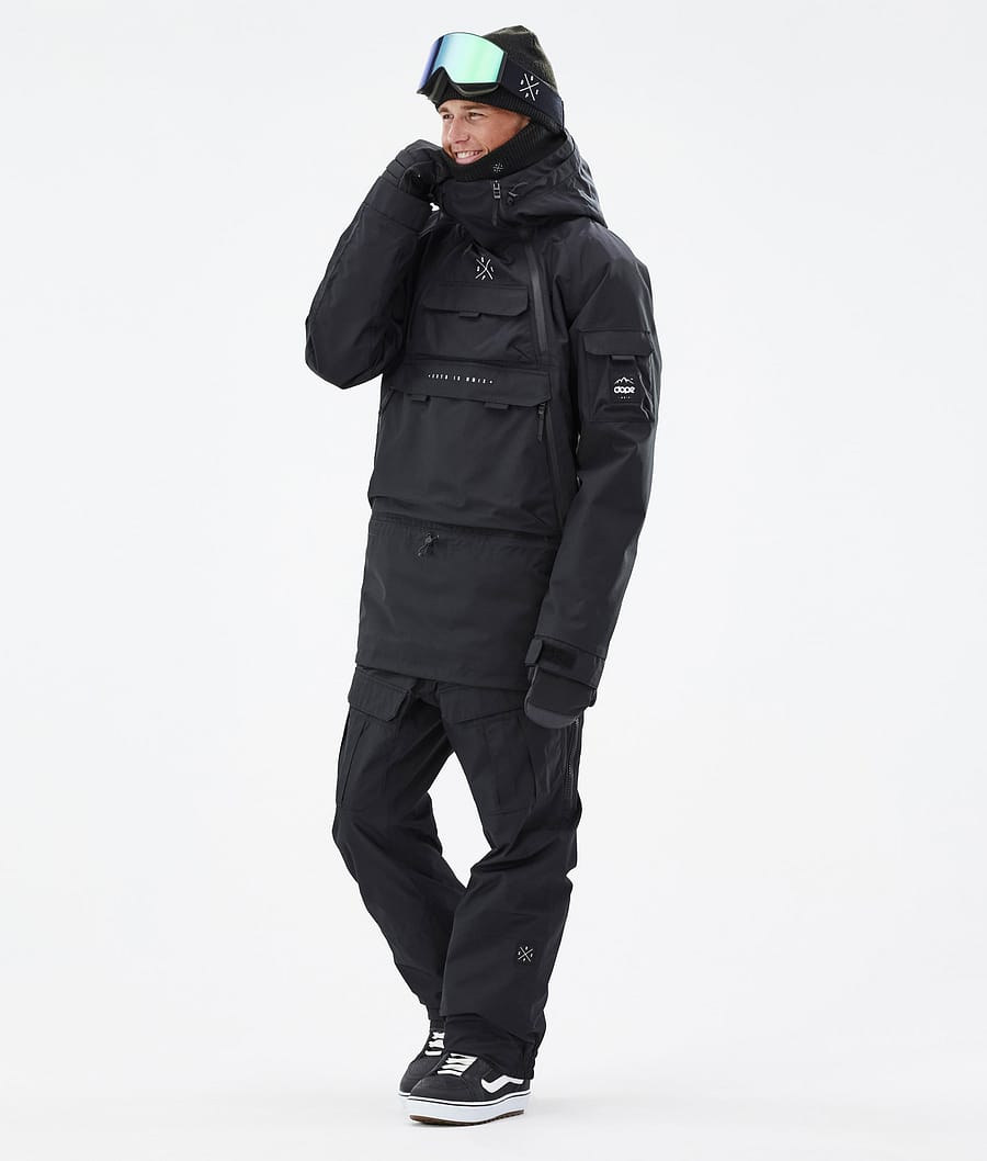 Akin Snowboard Jacket Men Black