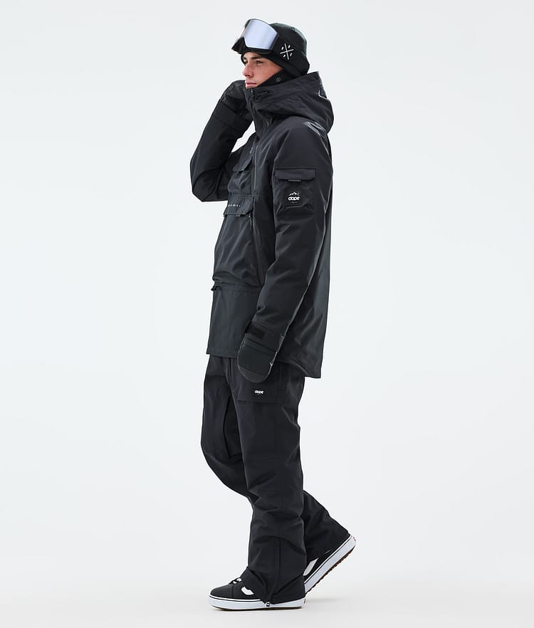 Akin Snowboardjakke Herre Black, Billede 4 af 10