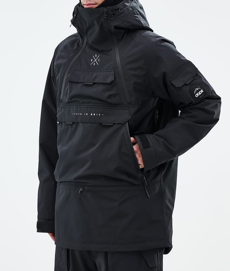 Akin Snowboardjakke Herre Black, Billede 8 af 10