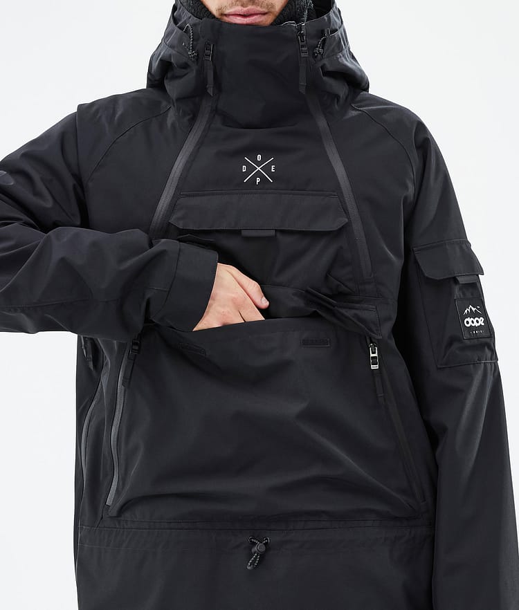 Akin Snowboard Jacket Men Black, Image 9 of 9