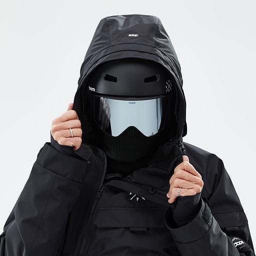 Capuche anti-tempête