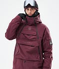 Akin Snowboardjacke Herren Burgundy, Bild 2 von 9