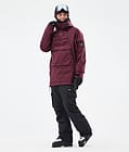 Akin Laskettelutakki Miehet Burgundy, Kuva 3 / 9