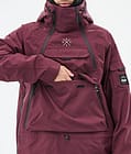 Akin Snowboard Jacket Men Burgundy Renewed, Image 9 of 9