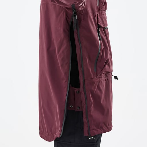 Side Zipper with Inner Placket Main Product Details Image,