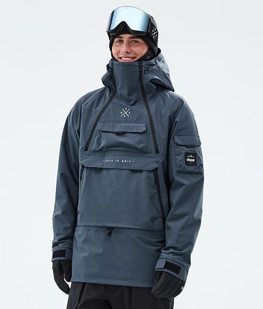 Akin Snowboardjakke Herre Metal Blue