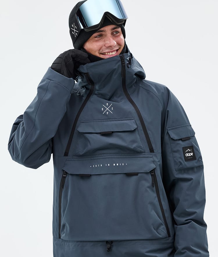Akin Chaqueta Snowboard Hombre Metal Blue Renewed, Imagen 2 de 10