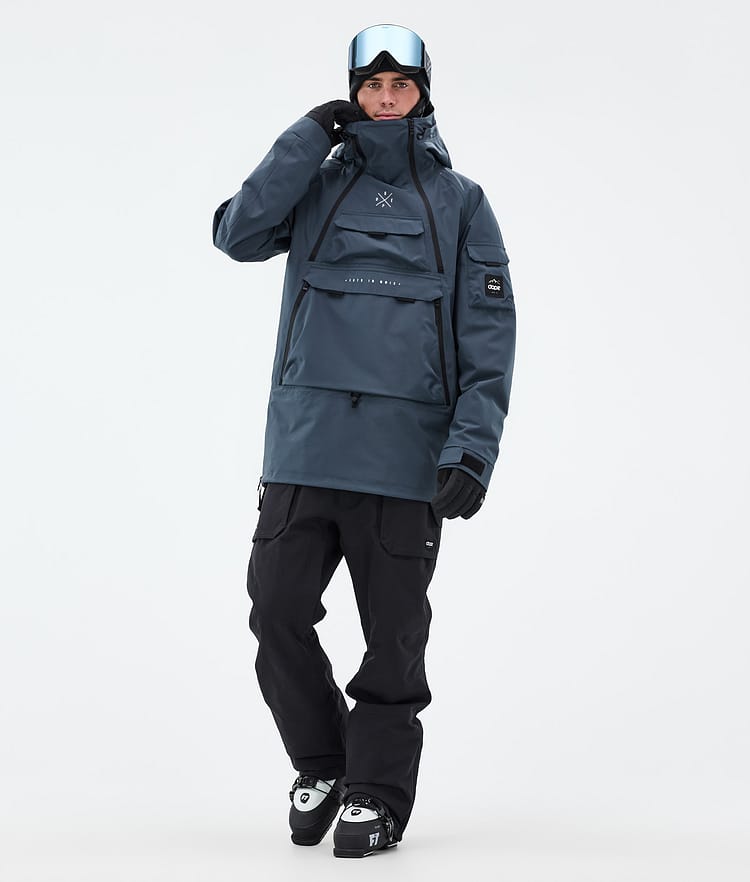 Akin Ski Jacket Men Metal Blue, Image 3 of 10