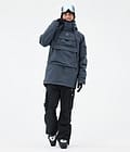 Akin Ski Jacket Men Metal Blue, Image 3 of 9