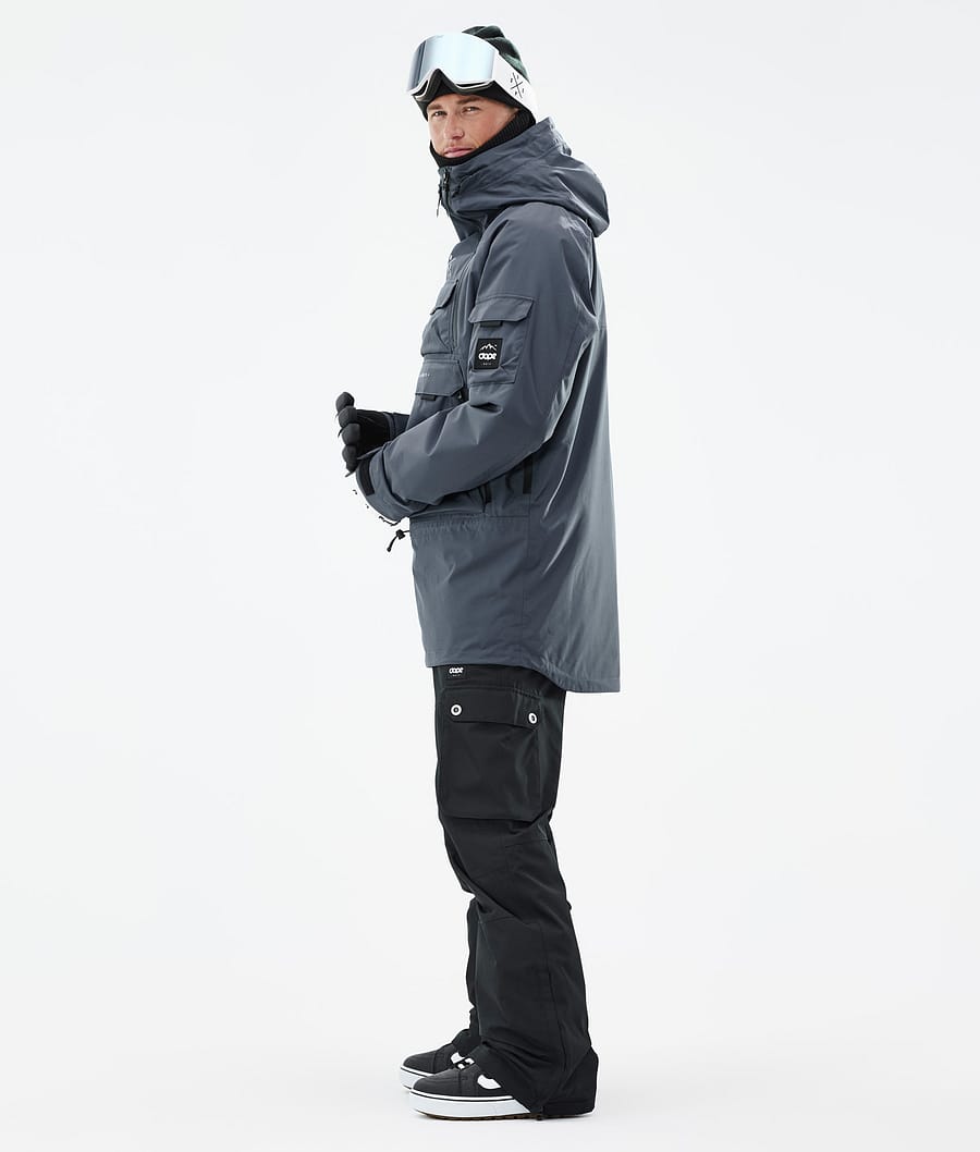 Akin Snowboard Jacket Men Metal Blue