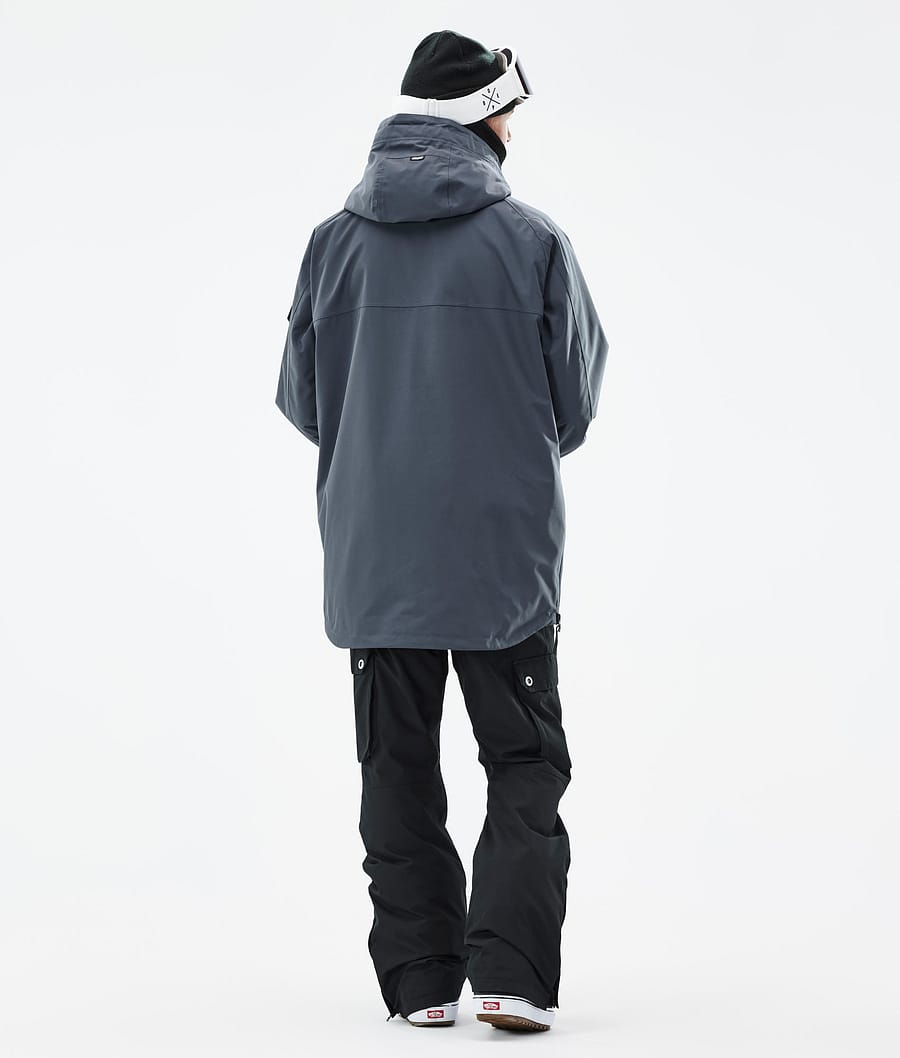 Akin Snowboard Jacket Men Metal Blue