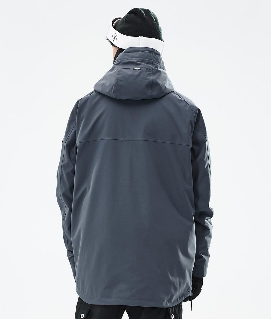 Akin Snowboard Jacket Men Metal Blue