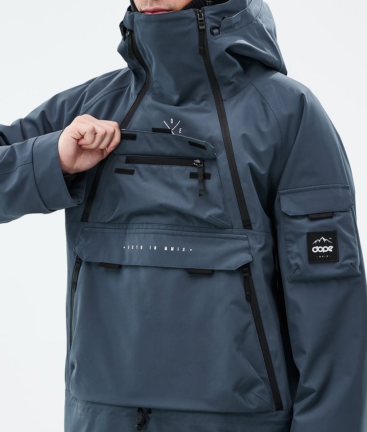 Akin Chaqueta Snowboard Hombre Metal Blue Renewed, Imagen 10 de 10