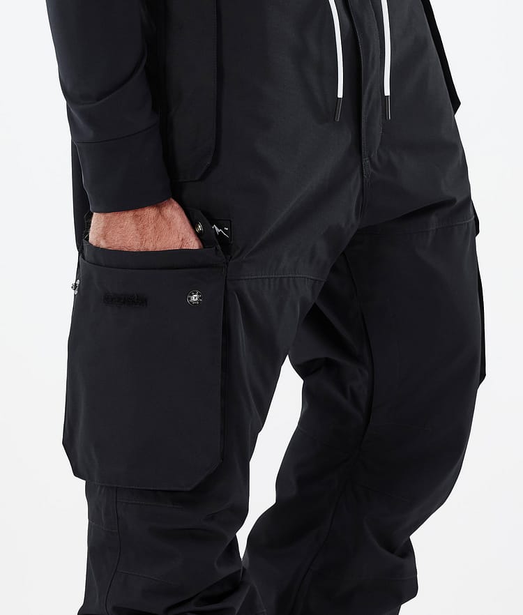 Iconic Snowboard Pants Men Black Renewed