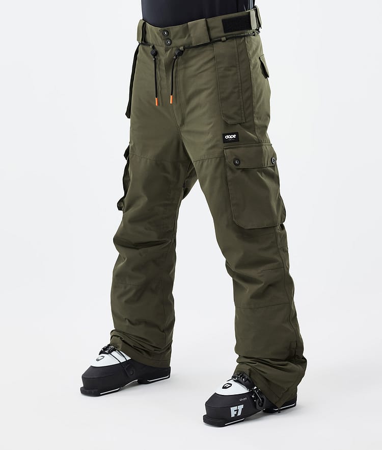 Dope Iconic Men's Ski Pants Olive Green