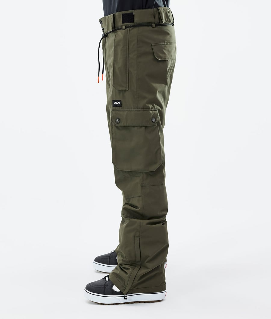 Iconic Snowboard Pants Men Olive Green