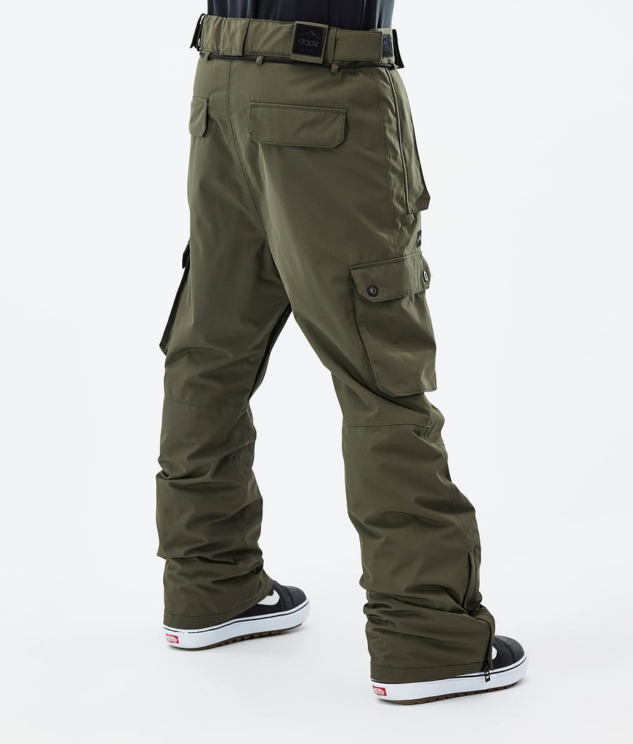 Iconic Snowboard Pants Men Olive Green