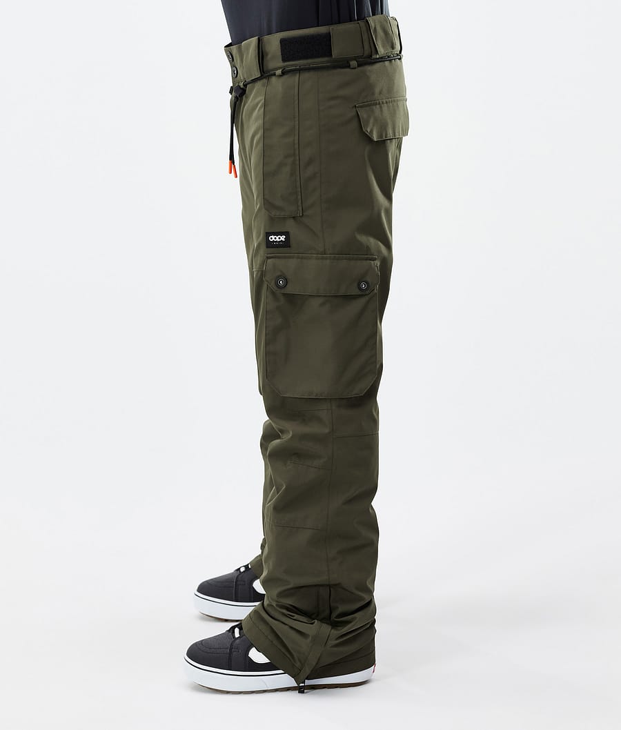 Iconic Kalhoty na Snowboard Pánské Olive Green