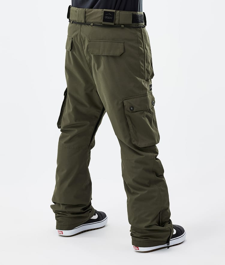 Dope Iconic Pantalones Snowboard Hombre Olive Green - Verde