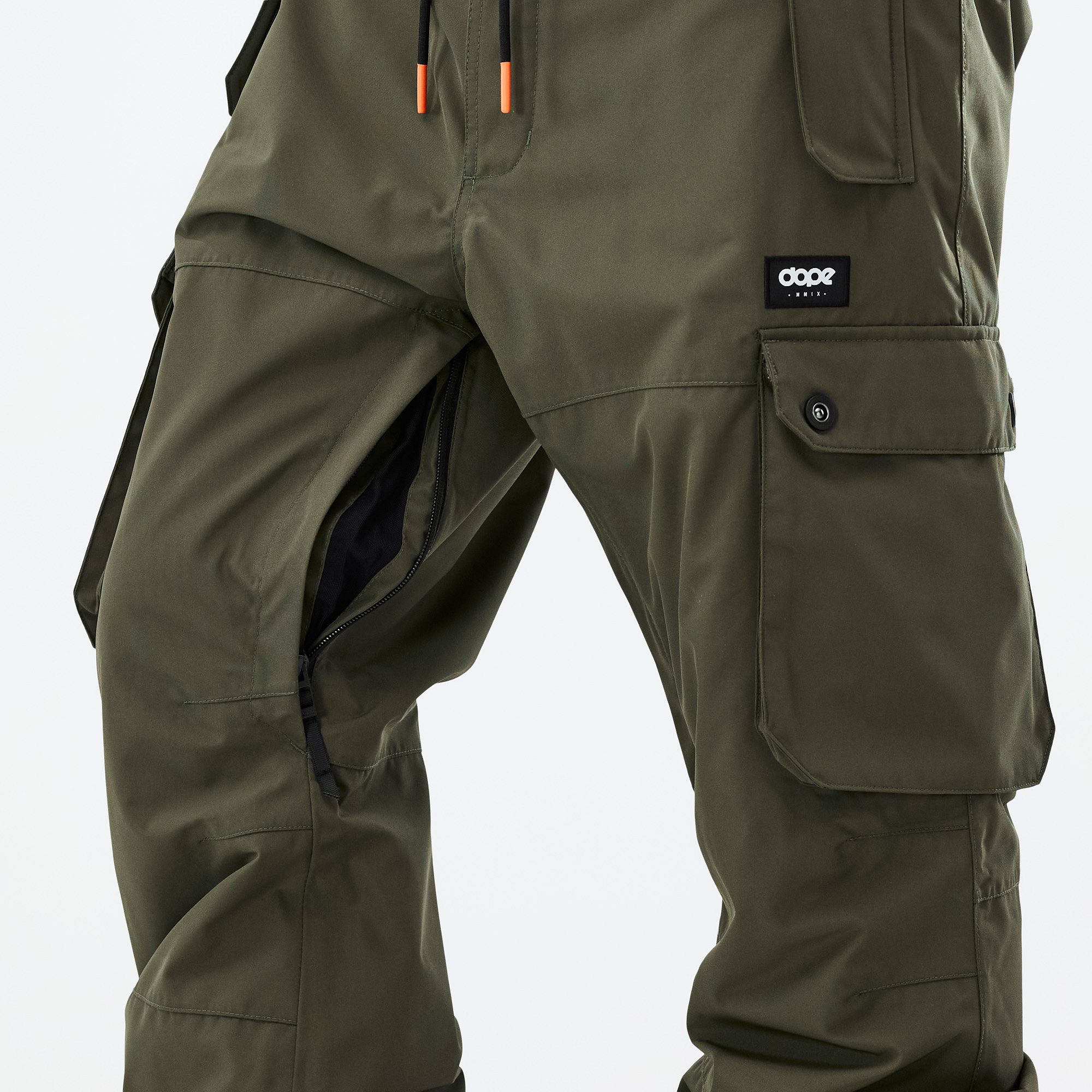 Dope Iconic Snowboard Pants Men Olive Green | Dopesnow.com