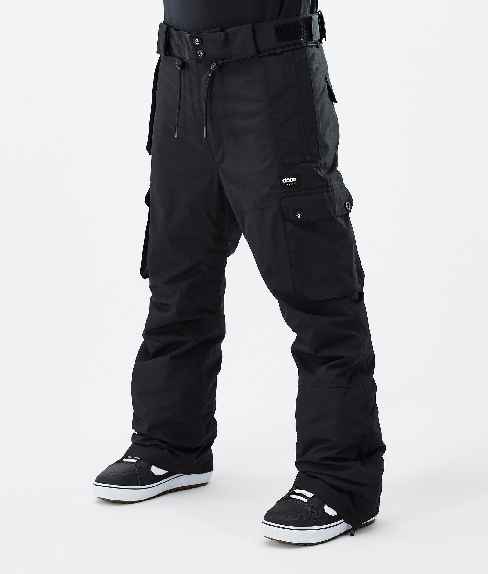 Dope Iconic Pantalones Snowboard Hombre Blackout - Negro
