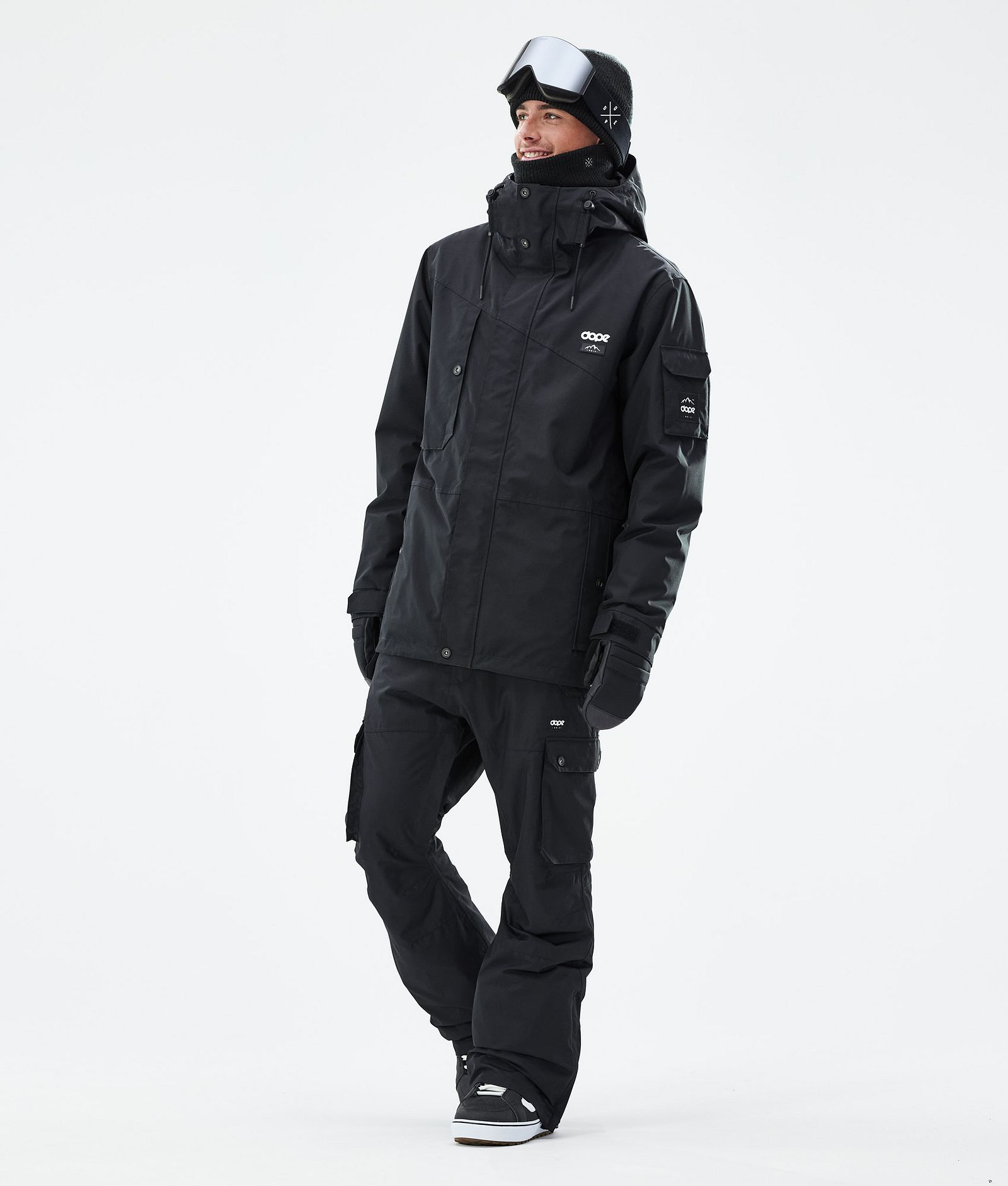 Iconic Snowboard Pants Men Blackout Renewed, Image 2 of 7