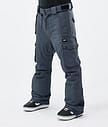 Iconic Pantalones Snowboard Hombre Metal Blue