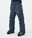 Dope Iconic Lyžařské Kalhoty Pánské Metal Blue