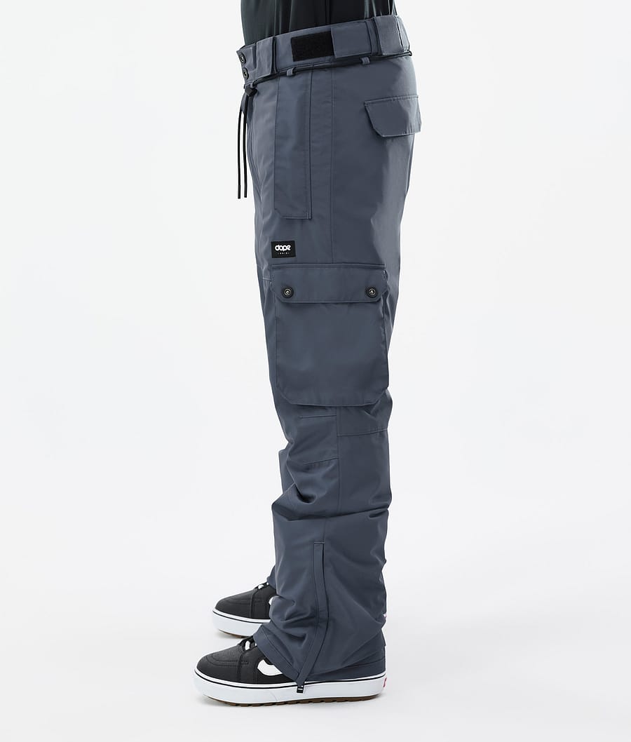 Iconic Snowboard Pants Men Metal Blue