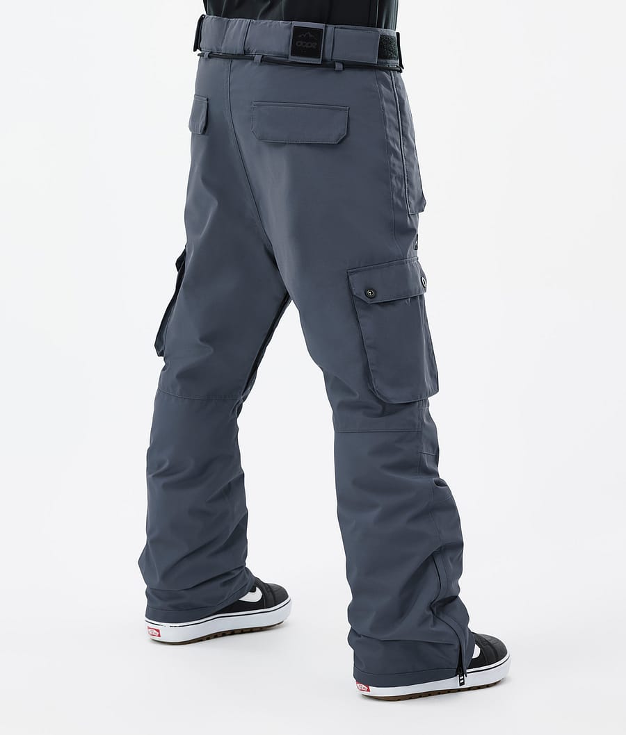 Iconic Snowboard Pants Men Metal Blue