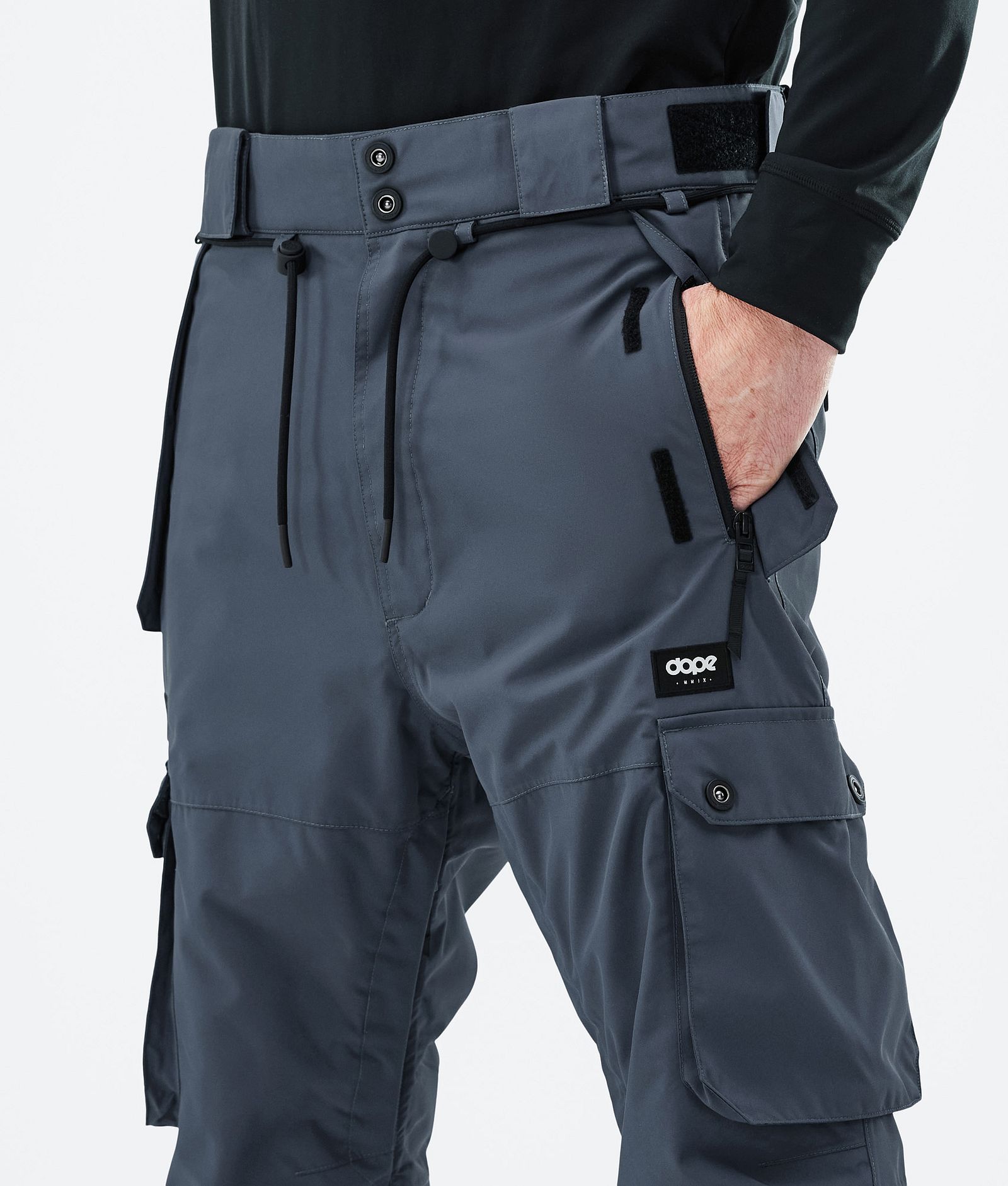 Dope Iconic Ski Pants Men Metal Blue | Dopesnow UK