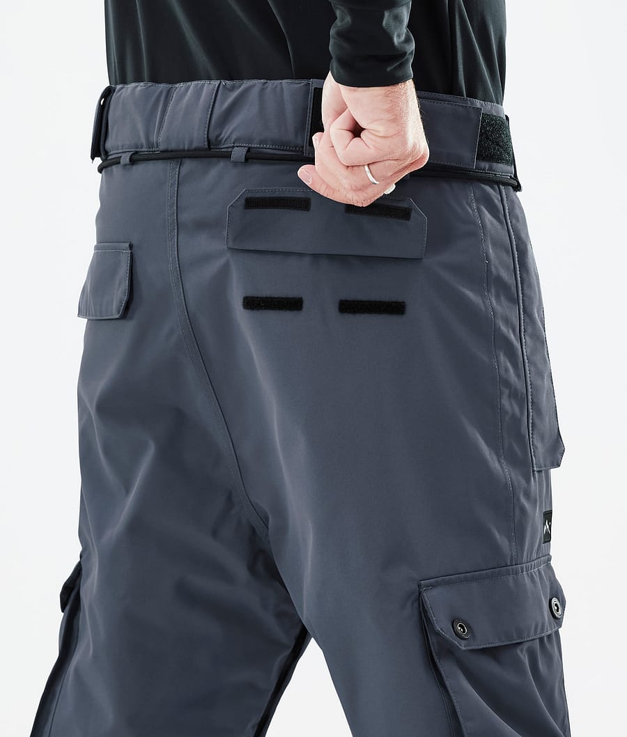 Iconic Snowboard Pants Men Metal Blue