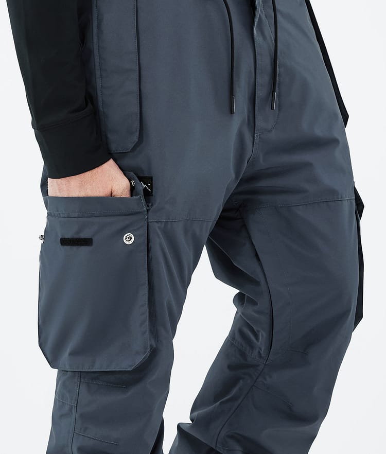 Iconic Spodnie Snowboardowe Mężczyźni Metal Blue