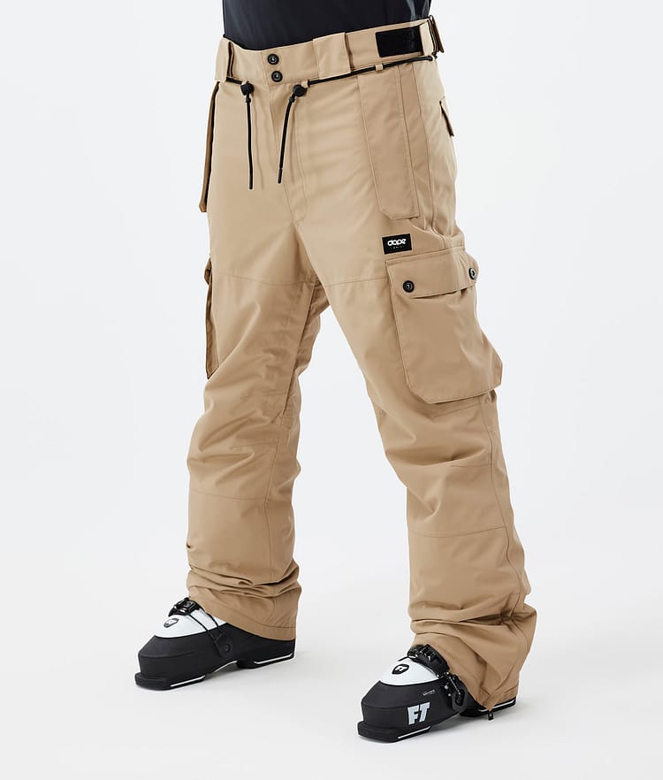 Dope Iconic Pantalon de Ski Homme Khaki - Sable