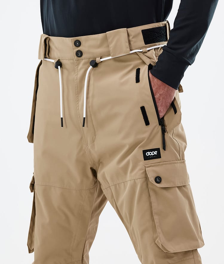 Dope Notorious B.I.B Men's Ski Pants Khaki