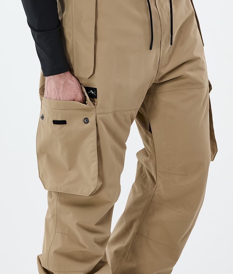 Iconic Snowboard Pants Men Khaki, Image 6 of 7