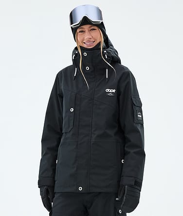 Adept W Snowboardjakke Dame Black