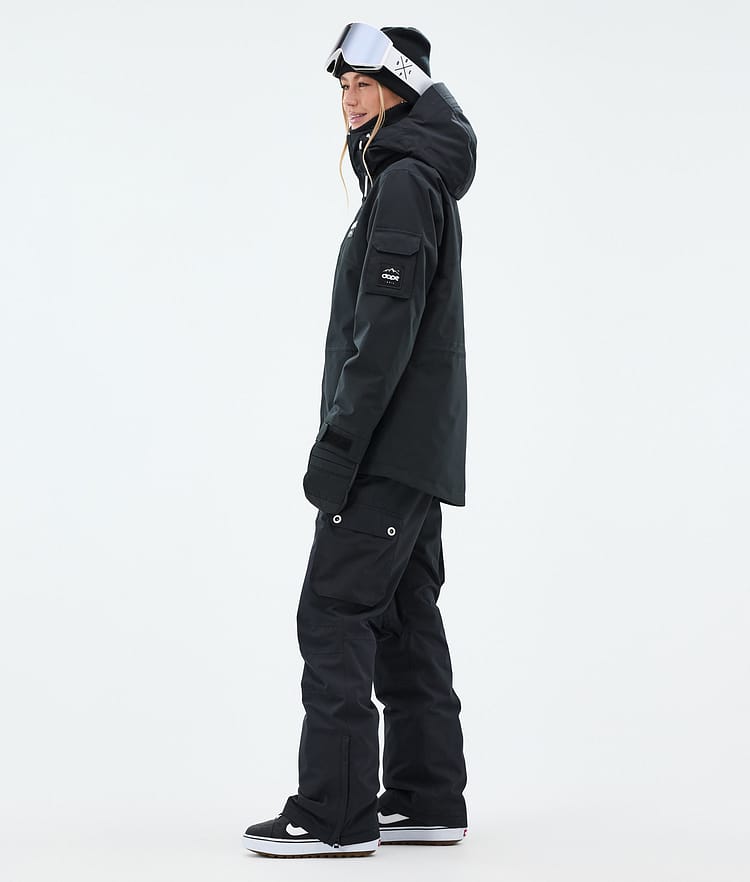 Adept W Snowboardjakke Dame Black, Bilde 4 av 9