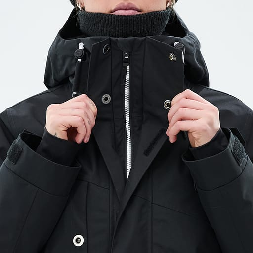Front Zipper with Double Plackets Main Product Details Image,