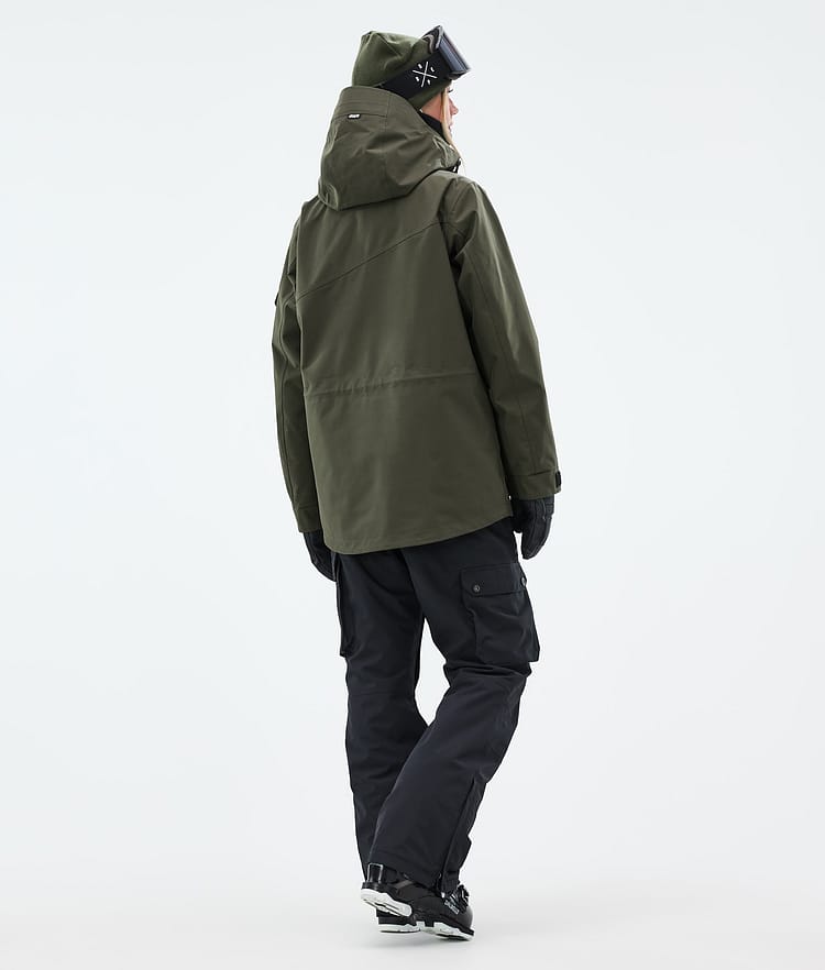 Adept W Ski Jacket Women Olive Green, Image 3 of 9