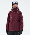 Adept W Bunda na Snowboard Dámské Burgundy