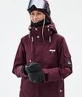 Adept W Snowboardjacke Damen Burgundy Renewed, Bild 2 von 10